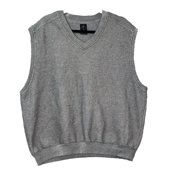 90'S Nike Golf Sweat Vest Made in Peru Men's XL‎ V-neck Pullover Vintage Fleece - Picture 1 of 8